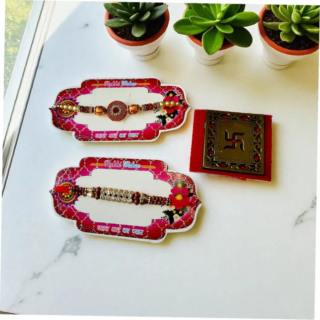 Buy Rakhi with Roli and Chawal