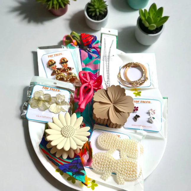 TDF Elegant Blossom Combo Set for Rakhi