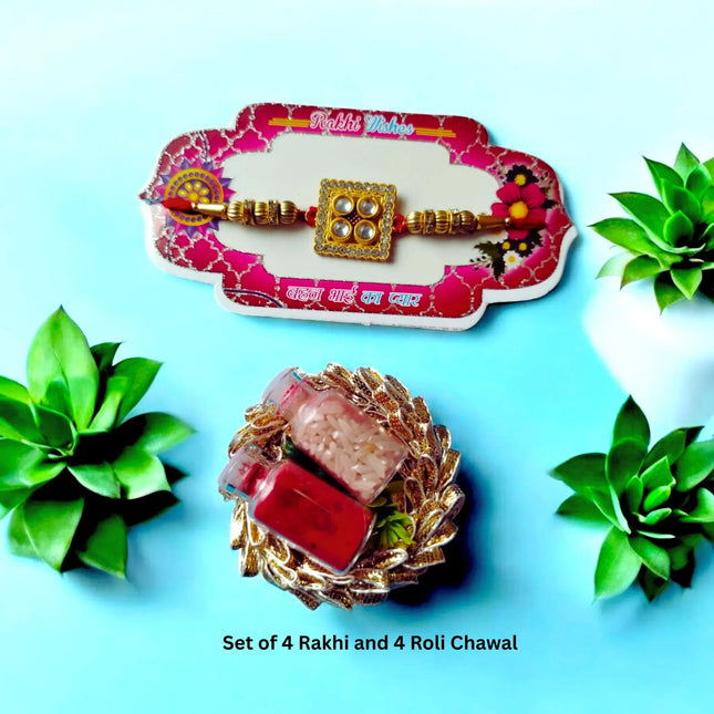 "Send rakhi online with pooja essentials"